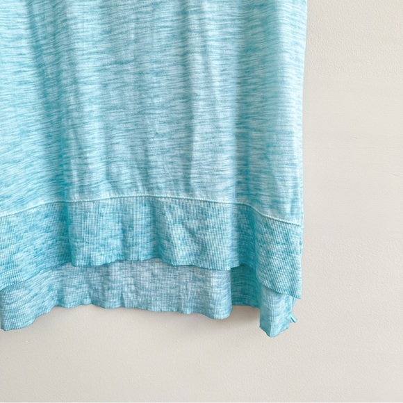 NWT Lane Bryant Blue Oversized Heart / Lightning Printed Hi-low Tee Size 14/16 - Picture 7 of 9